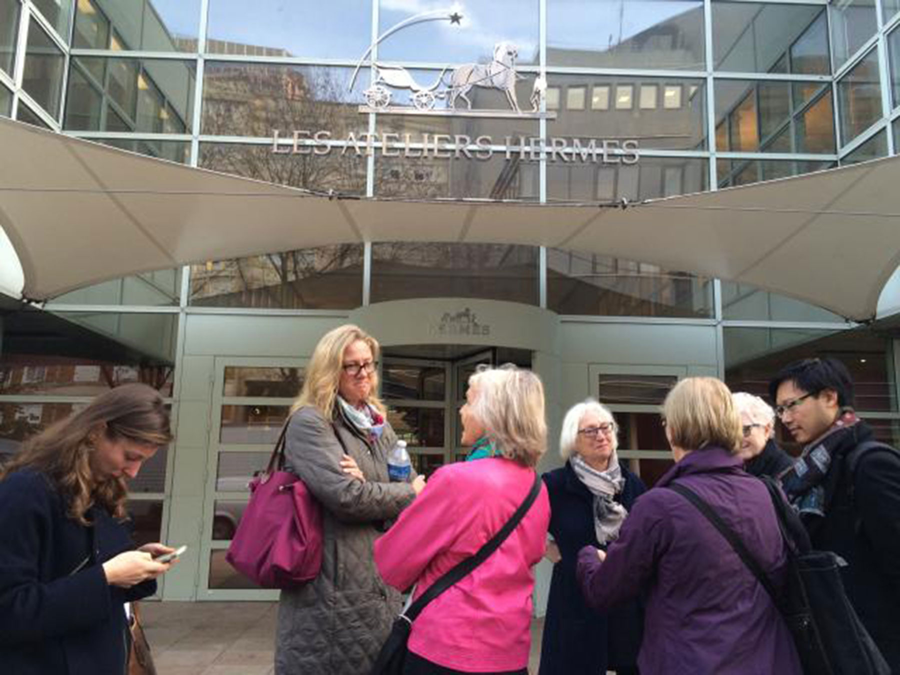 Day 1: Trip to Pantin and visit the Centre National de la Danse and Fondation d'Entreprise Hermès – Barbara Dufty and Betsy Frederick | Photo © Liza Petra 2015